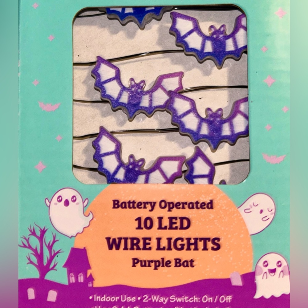 🦇 LED BAT STRING LIGHTS 🦇 - Picture 2 of 3